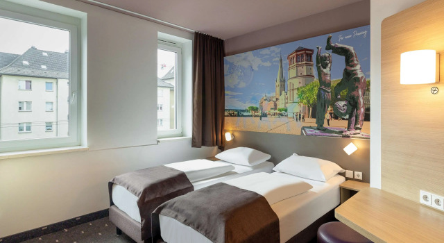 Трёхместный номер B&B HOTEL Düsseldorf-Mitte