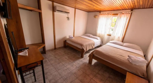 Четырёхместный номер Standard с балконом Hotel Posada Los Delfines