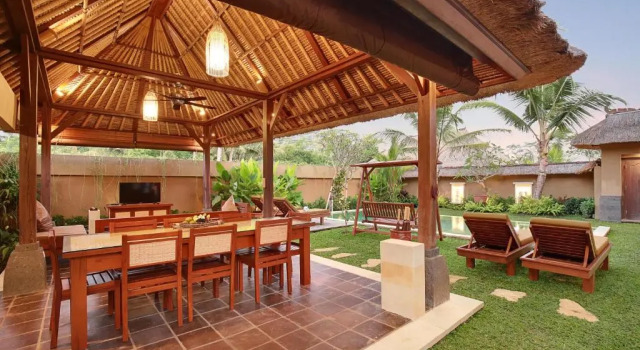 Pool Вилла с 4 комнатами Ubud Nyuh Bali Resort & Spa