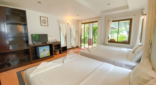 Четырёхместный номер Standard Samui Honey Backpacker Bungalow