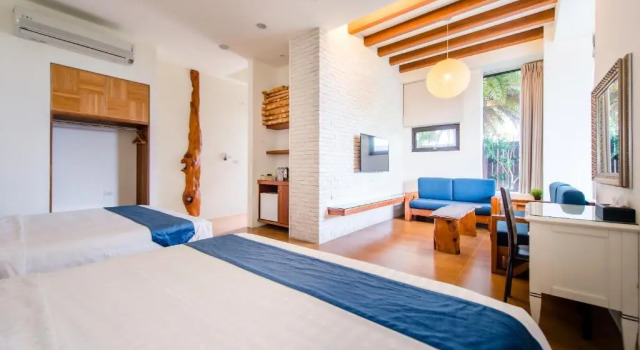 Четырёхместный номер Standard с видом на сад Oceanic Pearl Resort