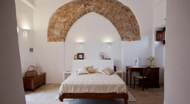 Трёхместный номер Standard с балконом Masseria Cisternella