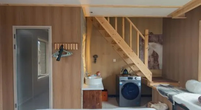 Люкс Дуплекс с красивым видом из окна Hemu Mansen Homestay