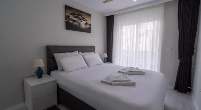 Central Flat Near Beach in Muratpasa
