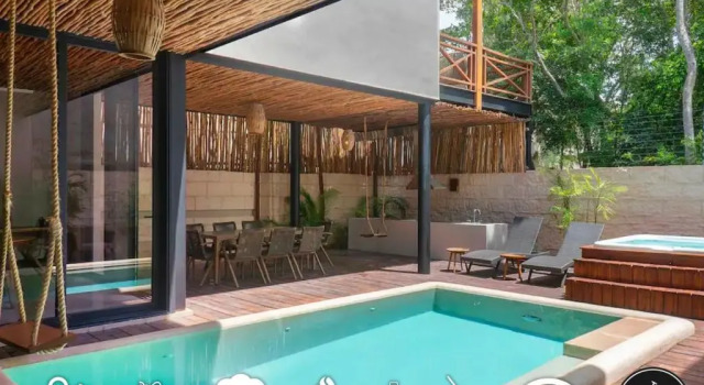 Вилла VILLA KINICH: Best Villa in Aldea Zama with Chef and Spa 4BR 11PPL