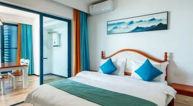 Люкс Huidong Vanke Double Month Bay Hailan Yunshu holiday apartment