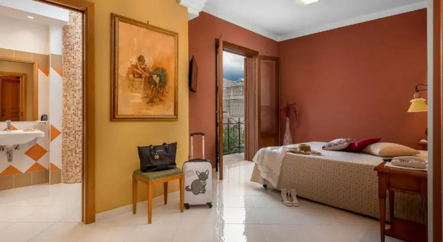 Двухместный номер Standard с балконом Hotel Sicilya