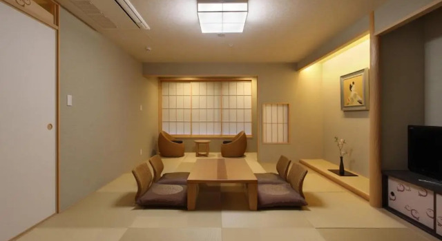 Номер Japanese-Style Renovated (New Building) Ryokan Nenrinbo