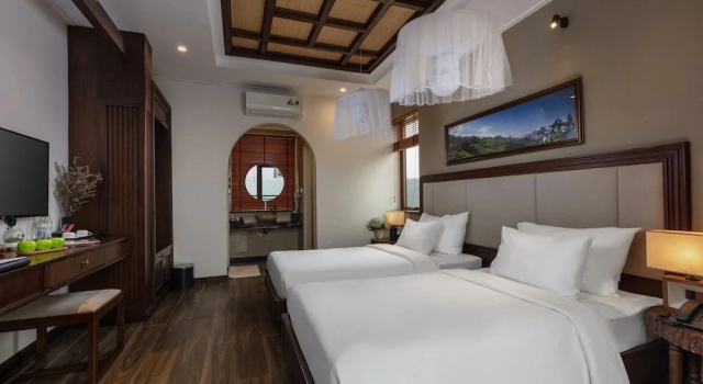 Номер Deluxe EBINO PULUONG RESORT and SPA