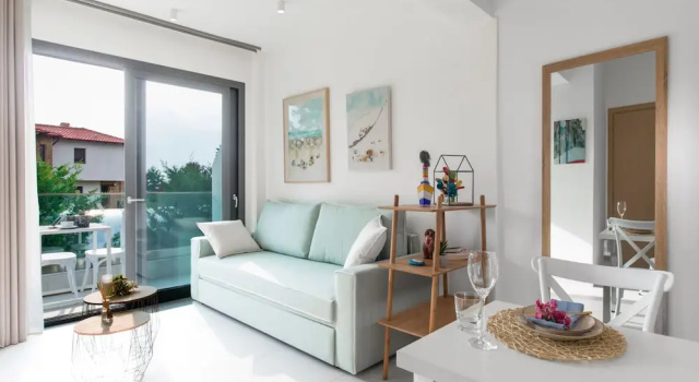 Апартаменты Premium c 1 комнатой с балконом Mariya Art Living