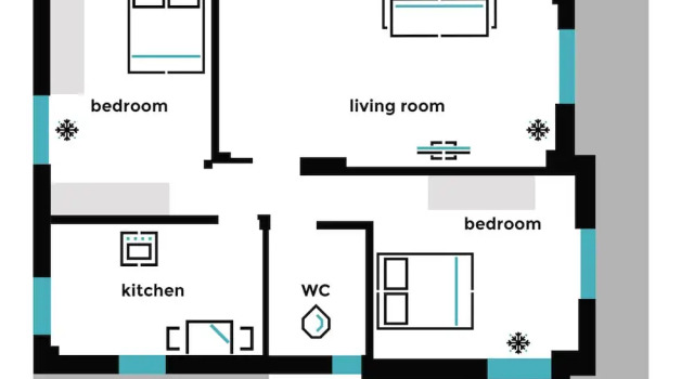 Апартаменты UPSTREET Bright 2BD Apt in Psychiko