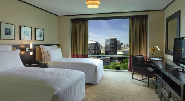 Люкс Deluxe с 2 комнатами Conrad Bangkok Residences
