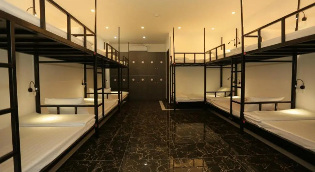 Кровать в общем номере Trang An - Ninh Binh Premier Hotel