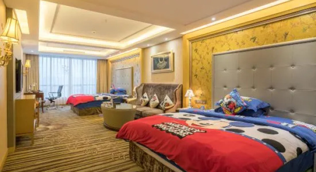 Номер Standard с красивым видом из окна Sunshine Hotel Zhangjiajie