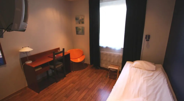 Одноместный номер Standard с видом на внутренний двор Hotell Linnéa