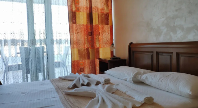Студия с балконом и с видом на море Apartments Stević - Monaco