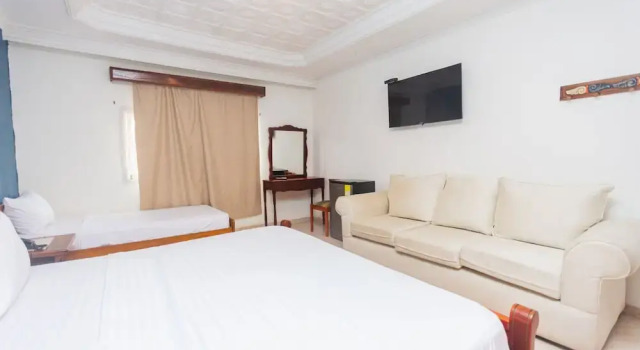 Трёхместный номер Standard c 1 комнатой Hotel Baluarte Cartagena Boutique