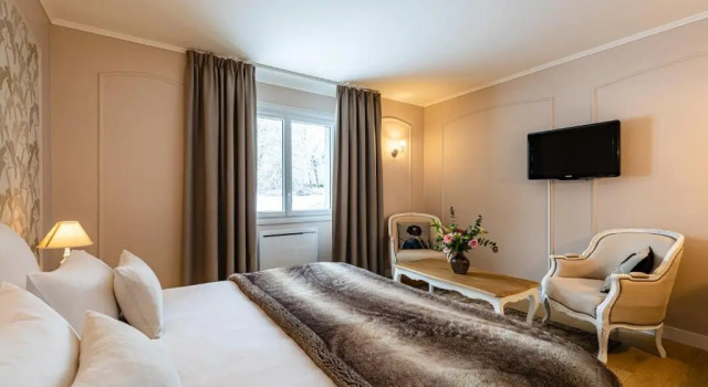 Двухместный номер Standard с видом на сад Maison Zugno Hôtel & Spa