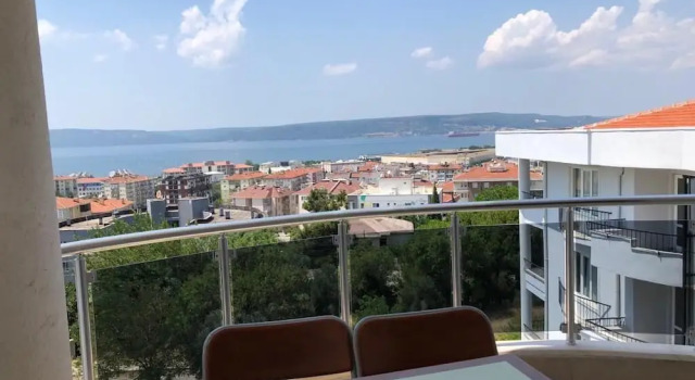 Люкс с балконом и с видом на город Dort Mevsim Suit Hotel