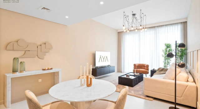 Апартаменты Luxury c 1 комнатой с балконом Aya - Outstanding 1BR Apartment With Amazing Creek Views