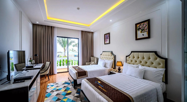 Двухместный номер Deluxe с видом на море Seaside Boutique Resort Quy Nhon