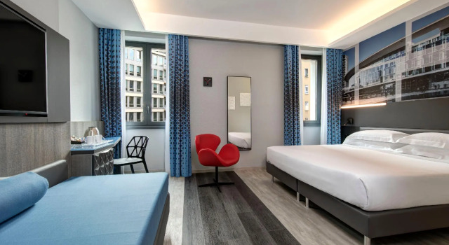 Трёхместный номер iQ Hotel Milano