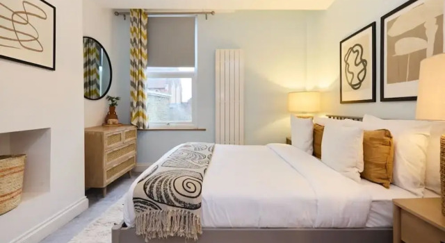Апартаменты с 2 комнатами The Kensal Green Place - Modish 2bdr Flat With Study Room