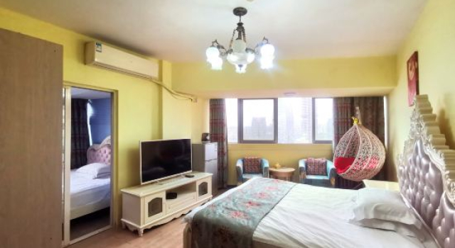 Люкс с 2 комнатами с красивым видом из окна Shangjing Hotel
