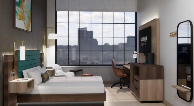 Номер Standard Cambria Hotel Boston Logan Airport