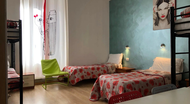 Seng i sovesal Freedom Traveller Hostel