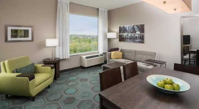 Люкс с 2 комнатами TownePlace Suites by Marriott Chicago Schaumburg