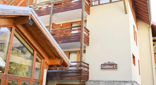 Chalets DU Galibier I N° C15 : 2 Pièces 4 Personnes / 2 Rooms 4 People, Забронировать Шале Виллы Овернь-Рона-Альпы, Вилла