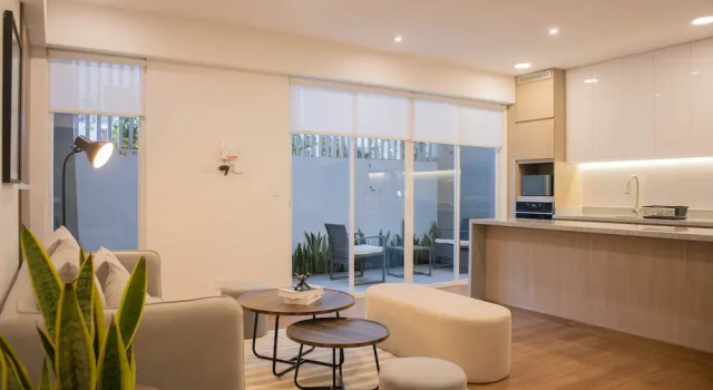 w Chic 2BR w Indoor Terrace in Miraflores, Reserva ahora Apartamento Lima Provincia de Lima
