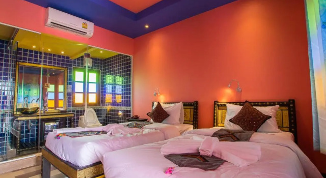 Трёхместный номер Deluxe Changpuak Boutique House