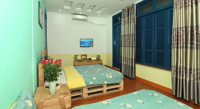 Четырёхместный номер Standard Sunny Hanoi Homestay
