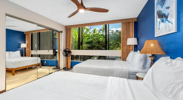 Big Island Keauhou Surf & Racquet 1204 2 Bedroom Condo