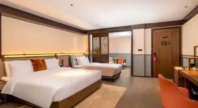 Семейный люкс Manxin Mansion Shaoxing Lu Xun's Hometown Scenic Spot Cangqiao Zhijie