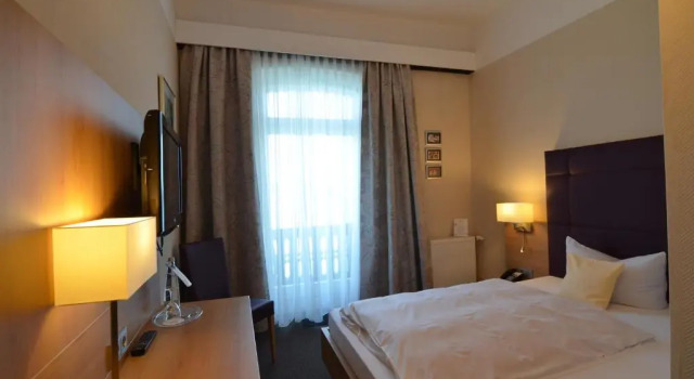 Одноместный номер Standard с видом на озеро Seehotel Grauer Bär