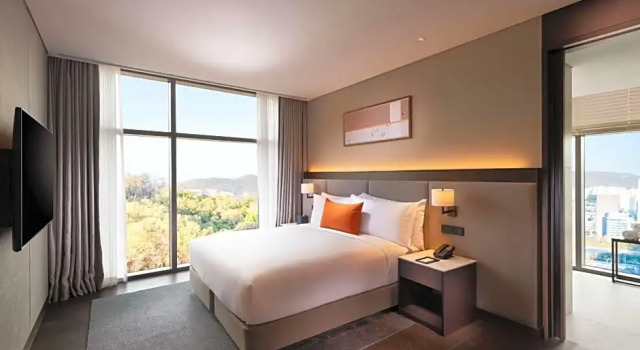 Люкс Deluxe с 2 комнатами DoubleTree By Hilton Seoul Pangyo