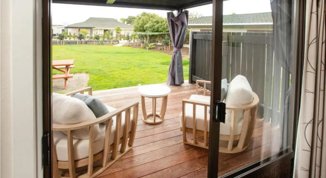Апартаменты c 1 комнатой Tāhuna Beach Holiday Park