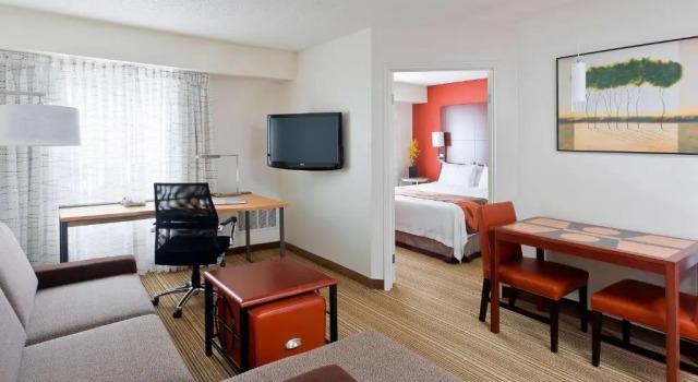 Двухместный люкс c 1 комнатой Residence Inn Canton