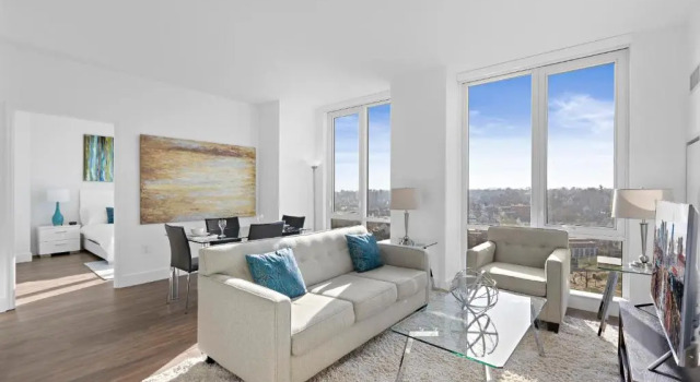 Апартаменты Luxury с 2 комнатами Global Luxury Suites Downtown White Plains