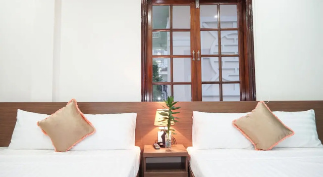 Четырёхместный номер Deluxe Hưng Long Hostel