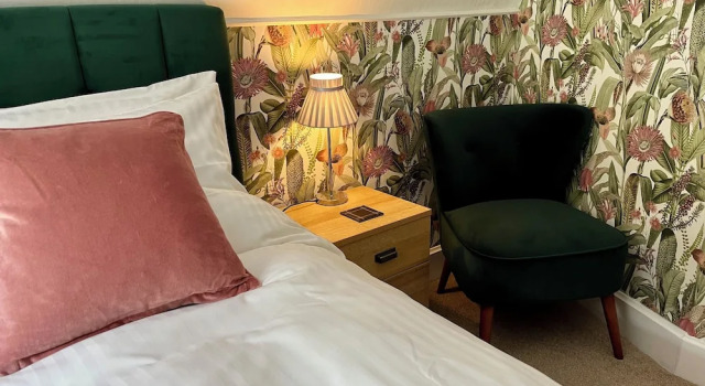 Standard- dobbelt værelse med altan Southcliffe Bed & Breakfast
