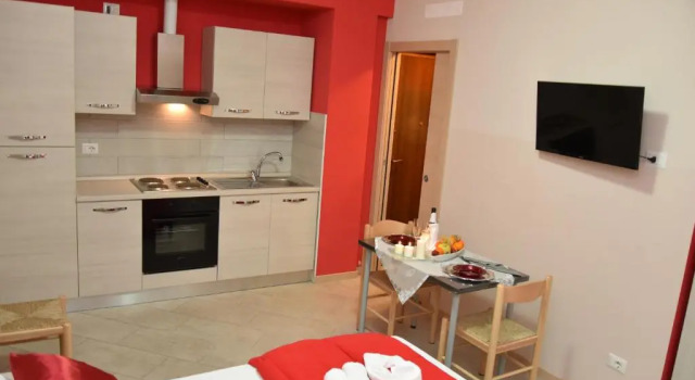 Студия с балконом Apartments Borsa