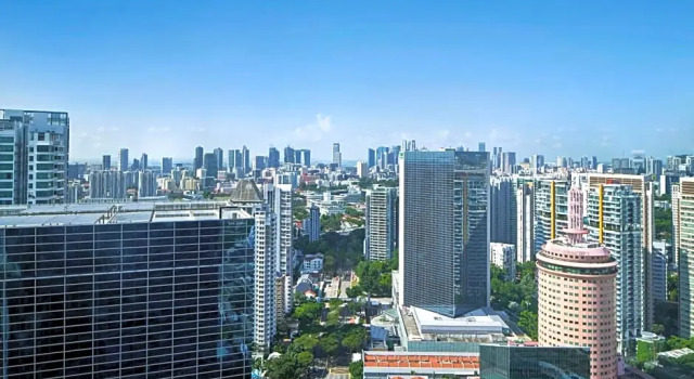 Двухместный номер Standard с красивым видом из окна Courtyard by Marriott Singapore Novena