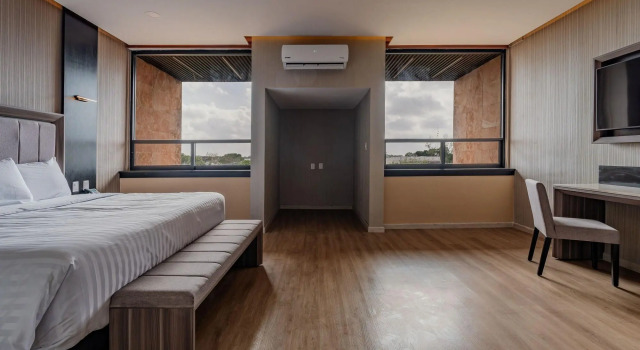 Hotel Kavia Premium, Rezerwuj Hotel Hotele w Yucatán z parkingiem, Parking