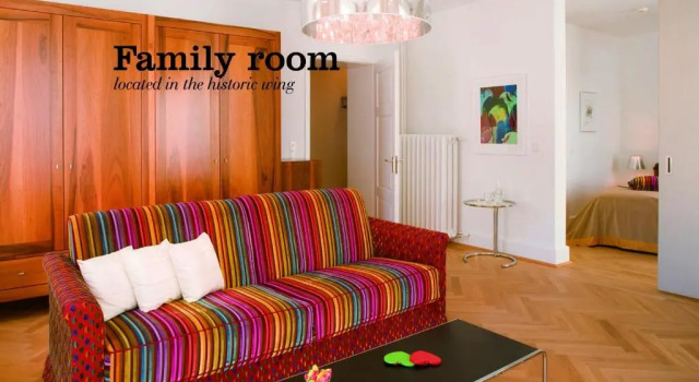 Семейный номер Standard Hotel Saratz Pontresina Mountain Resort & Spa