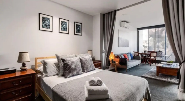 1 Bedroom Apartment in Prahran with Balcony, Réserver Appartement Prahran Melbourne