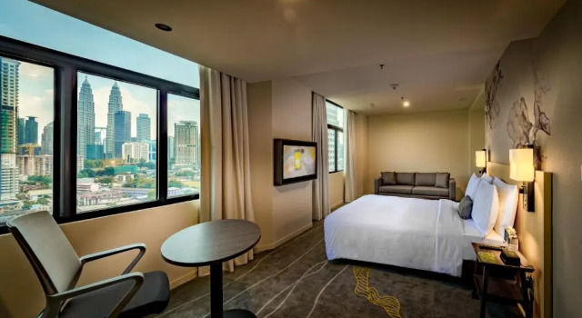 Двухместный номер Deluxe Hilton Garden Inn Kuala Lumpur - North